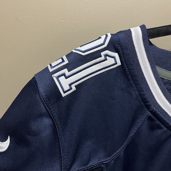 Ezekiel Elliott NFL Jersey MENS XL Nike On Field Dallas Cowboys Blue #21 Size 40 - Picture 10 of 13